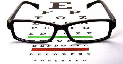 近视眼镜模型图